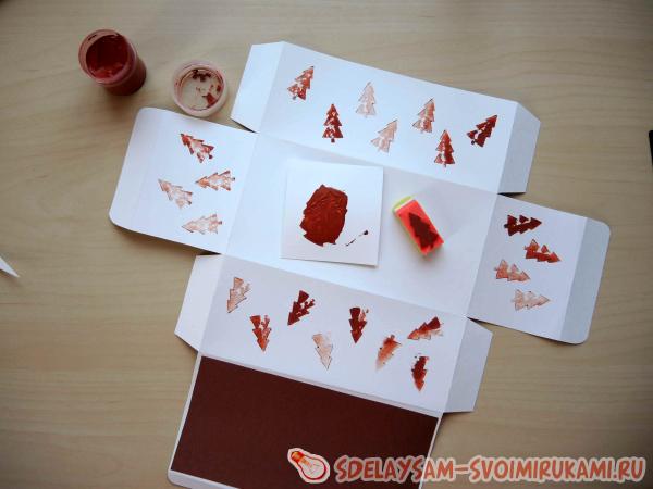 украшения коробки