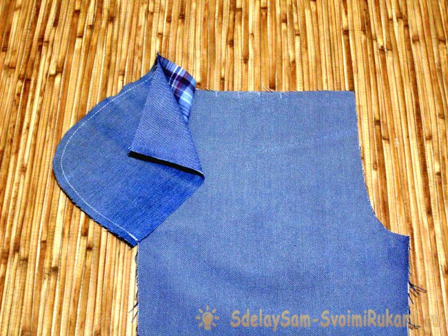 Перешиваем джинсы на малыша