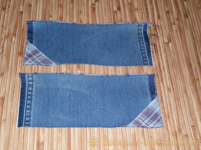 Перешиваем джинсы на малыша