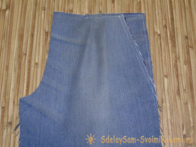 Перешиваем джинсы на малыша