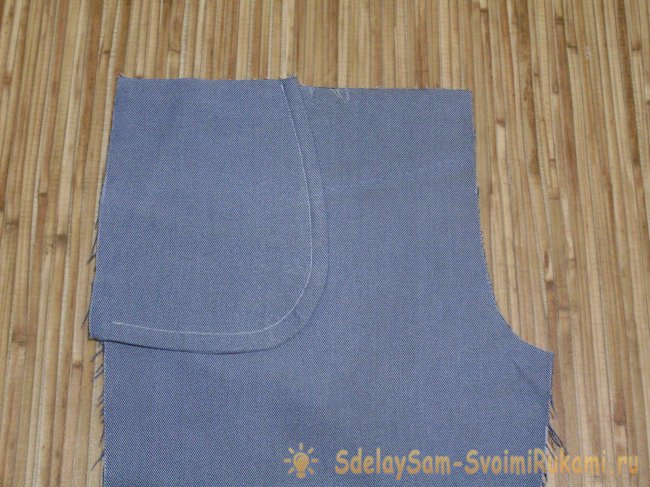 Перешиваем джинсы на малыша