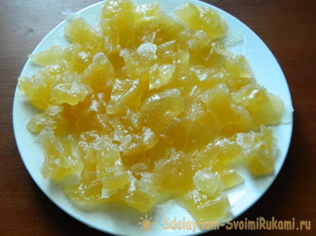Цукаты из дыни