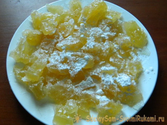 Цукаты из дыни