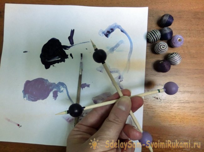 Бусы ручной работы