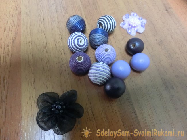 Бусы ручной работы