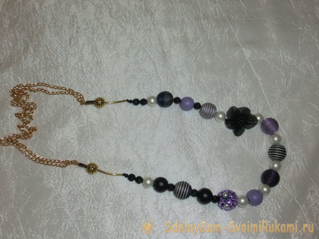 Бусы ручной работы