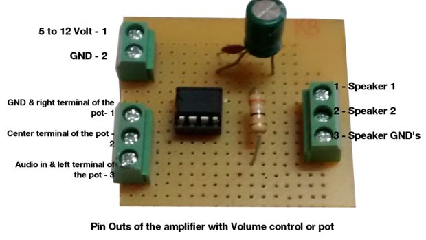 Простой усилитель на микросхеме LM386