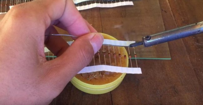 Солнечная батарея из диодов своими руками