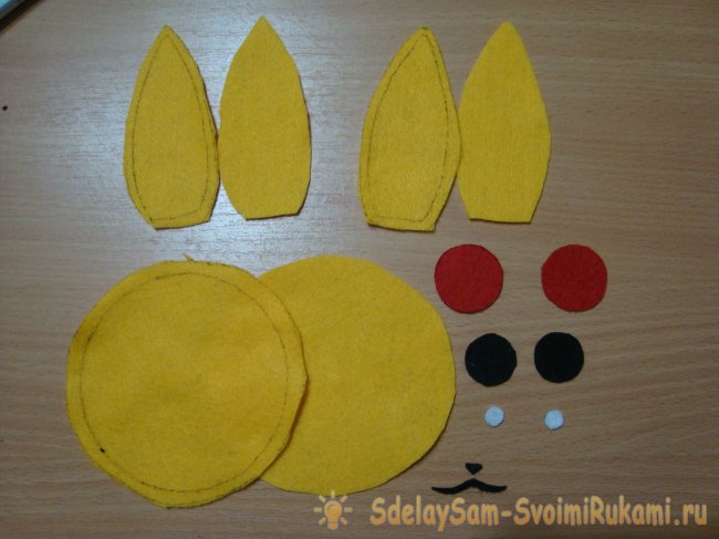 Детский кошелек Пикачу из фетра