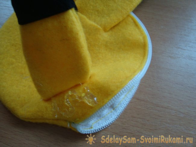 Детский кошелек Пикачу из фетра