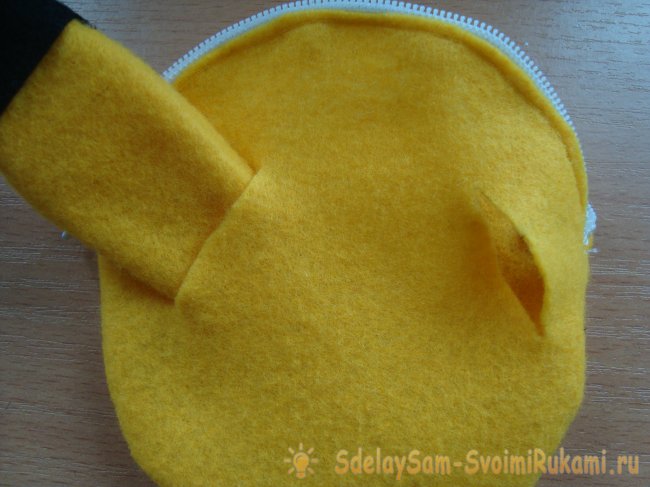 Детский кошелек Пикачу из фетра