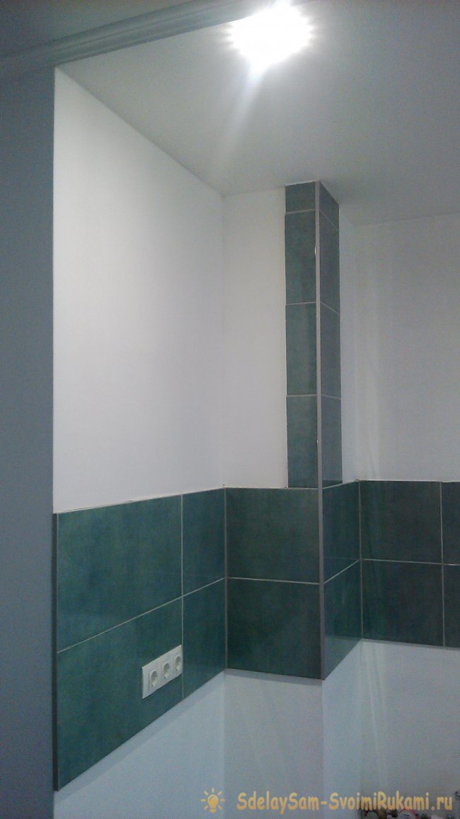 Порядок отделочных работ в кухне студии