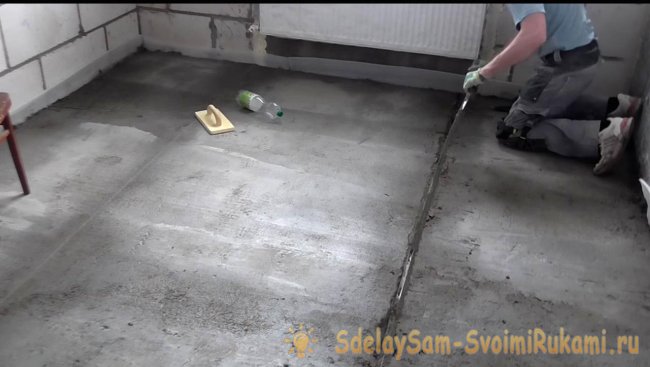 Стяжка пола