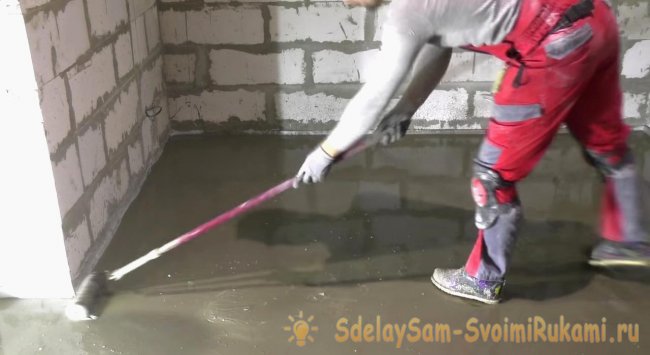 Стяжка пола