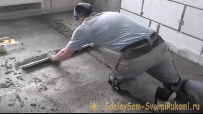 Стяжка пола