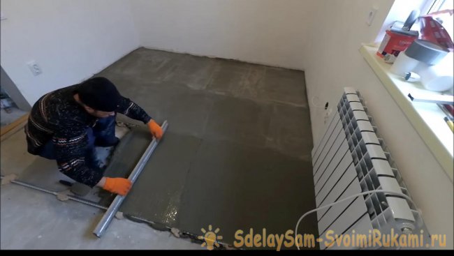 Стяжка пола