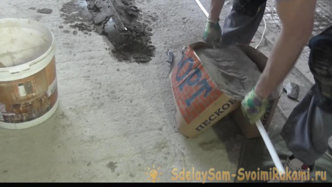 Стяжка пола