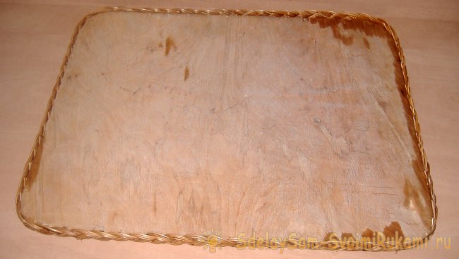 Корзина для игрушек из лозы