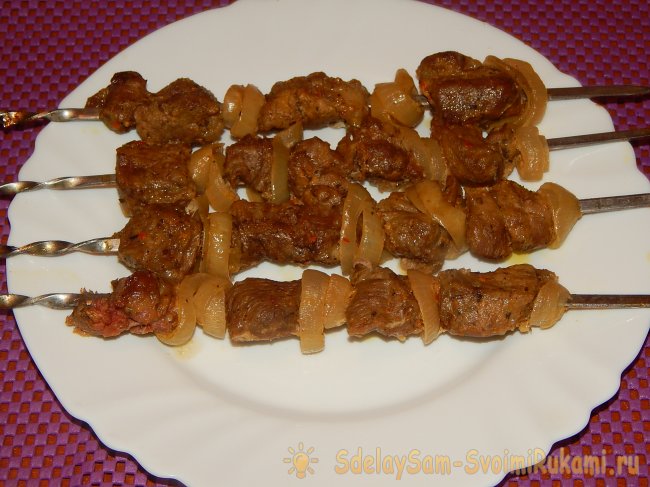 Шашлык в духовке