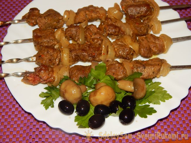 Шашлык в духовке