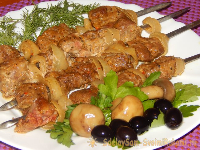 Шашлык в духовке