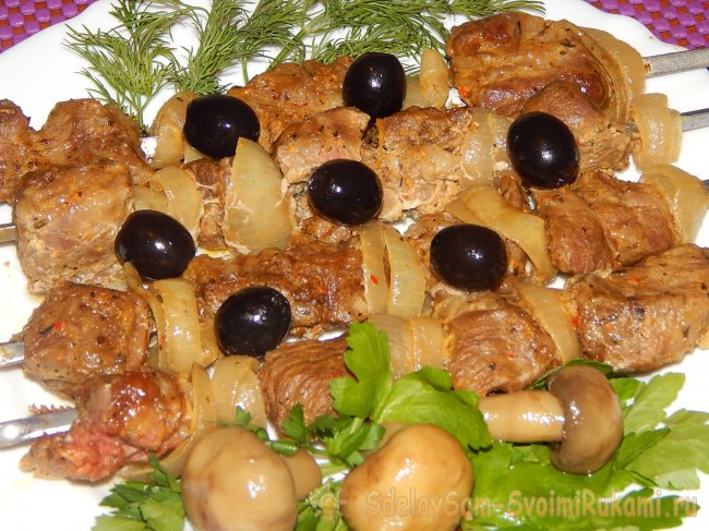 Шашлык в духовке