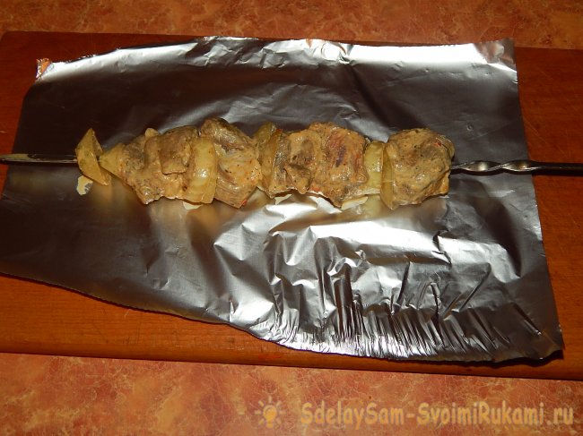 Шашлык в духовке