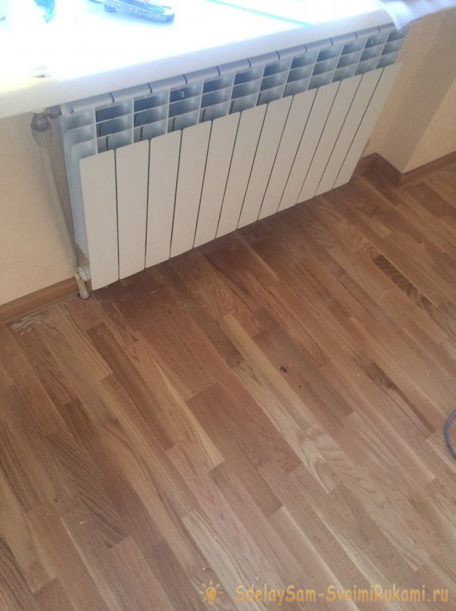 Укладка ламината своими руками