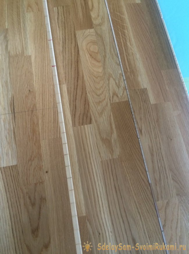Укладка ламината своими руками