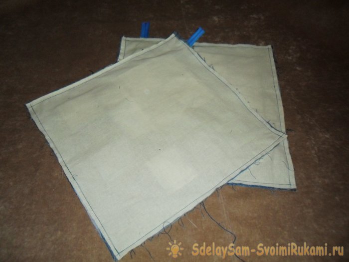 Наволочки из старых джинсов