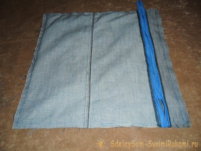 Наволочки из старых джинсов