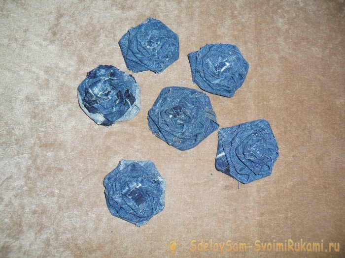 Наволочки из старых джинсов