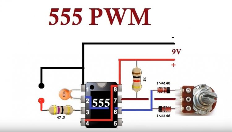 Простой ШИМ регулятор на NE555