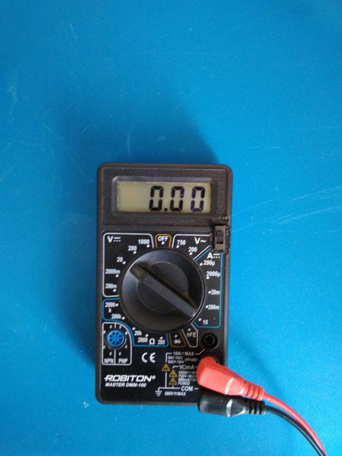 Переделка мультиметра на li-ion с зарядкой