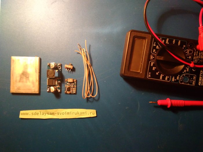 Переделка мультиметра на li-ion с зарядкой