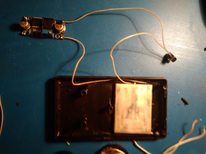 Переделка мультиметра на li-ion с зарядкой