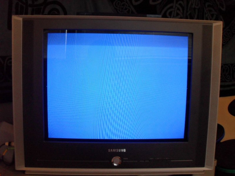 Осциллограф из старого телевизора