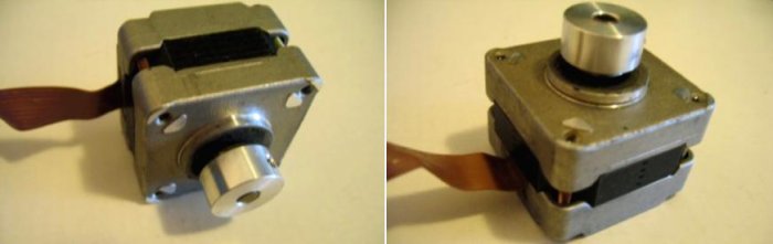 шаговый двигатель