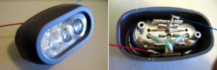 Динамо фонарик из шагового двигателя