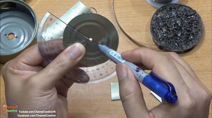 Воздуходувка из консервной банки