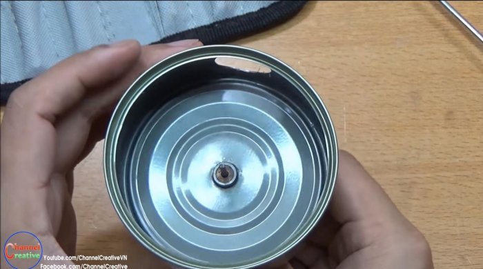 Воздуходувка из консервной банки