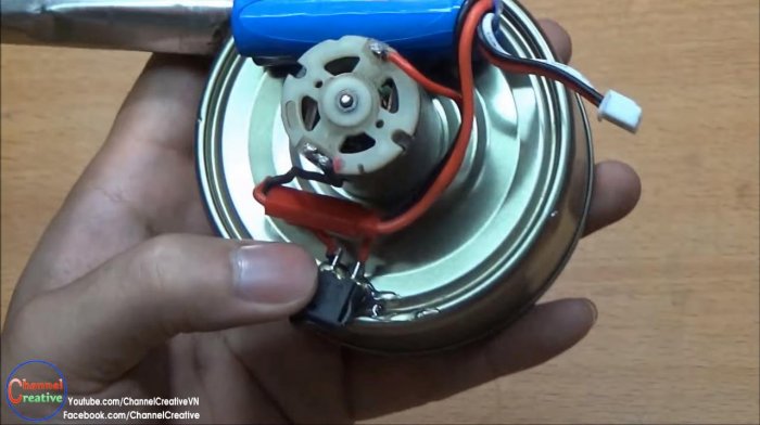 Воздуходувка из консервной банки