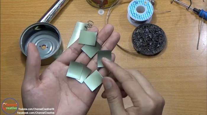 Воздуходувка из консервной банки