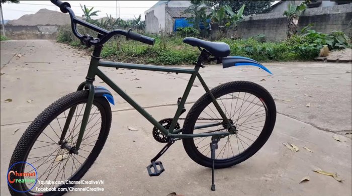 Электровелосипед на базе бесщеточного двигателя