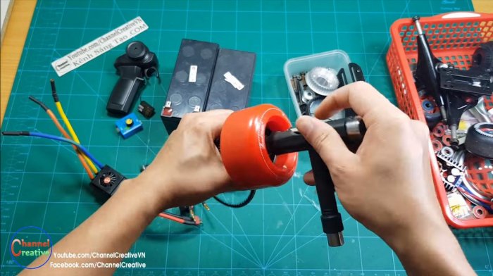 Электровелосипед на базе бесщеточного двигателя