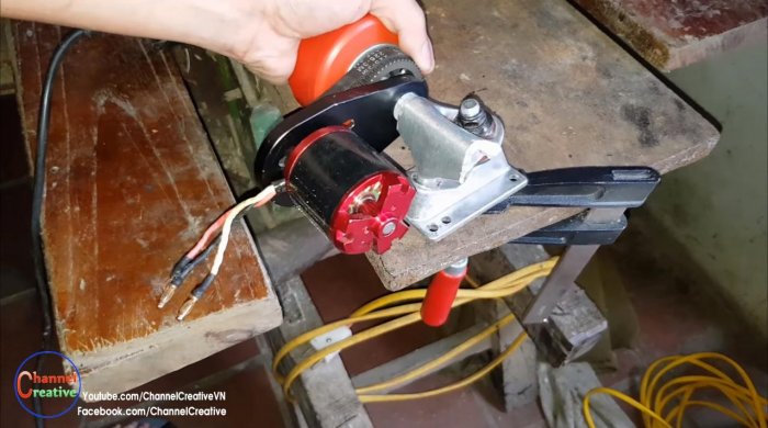 Электровелосипед на базе бесщеточного двигателя