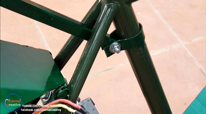 Электровелосипед на базе бесщеточного двигателя