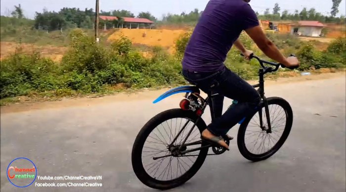 Электровелосипед на базе бесщеточного двигателя