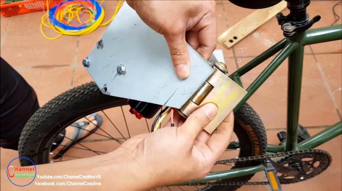 Электровелосипед на базе бесщеточного двигателя