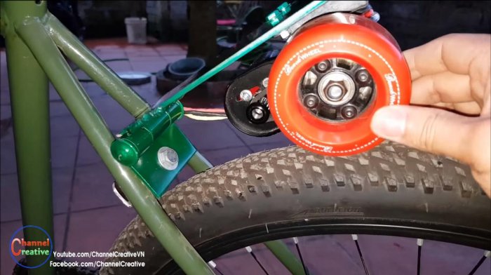 Электровелосипед на базе бесщеточного двигателя